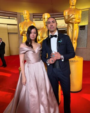 Amber Midthunder Instagram - What a night. I want to congratulate the KOTFM cast and crew. Trophies or not, that’s not where the win is. This has been such a historic time for native people. To see a drum group on the Oscar’s stage, to see @lilygladstone be honored and recognized by her fellow artists, and to see so many of my real life friends and loved ones in this space and in this moment is only scratching the surface of what is to come for our people. The pride and the honor is not in a statue or in the value others place on us, it’s that we will be talking about this time for years and years and what is to come. 
Thank you @theacademy for inviting me and giving me the opportunity to witness this night. 
@lilygladstone you are my hero. Wopila for all that you are. 
•• 
Also I picked this dress because when they said in my fitting I looked like a princess in it, it made me think of my tiny little kid self. Who had big dreams and a big personality. Before I ever thought I’d be an actress I always loved award shows and carpets. And to think, if that version of me could see me on this day, like this, there are no words to what that would mean for her. Doing it for all the little ndn princesses out there!!! We are strong and powerful, but we are soft and tender too💗