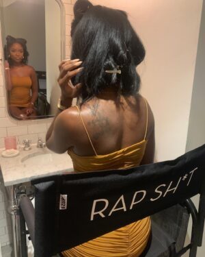 Amber Reign Smith Instagram - Grace and peace family! Tonight is the premiere of @rapshitonmax 🤩 I will be in episodes 1, 2 & 6! The #BadBitchRenaissance starts at 9, can’t wait for y’all to meet BEBE 😜

Don’t worry, there will be an encore for episode 3 of @thetoughloveseries on @mycleotv at 10:30!!! Thank you all in advance for the love and support 💗