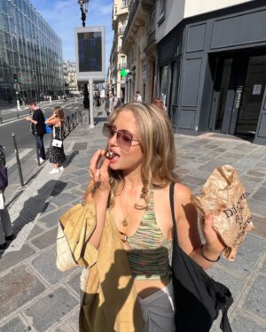 Amelia Clarkson Instagram - “A Walk around Paris is a lesson in history, art and the point of life.” #🥐