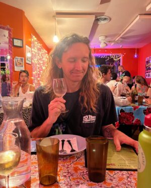 Amelia Meath Instagram - Here is my love, my best friend, my favorite person- holding a bunch of beverages and giving some sass. He was born today. I am so grateful- and also deeply in awe of him. Thank you for letting me live next to you. It is the honor of my life.