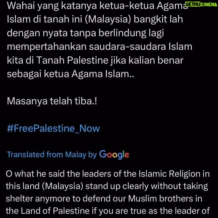 Amerul Affendi - 4.4K Likes - Katanya kita negara berdaulat Negara Islam..
#freepalestine🇵🇸
#StopGenocideInPalestine
#IsraelTerorrist