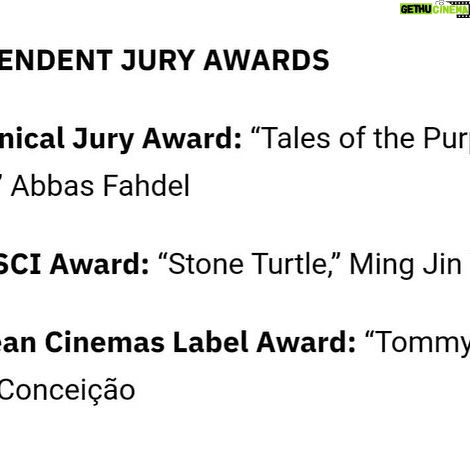 Amerul Affendi - 2.4K Likes - Alhamdulillah filem #StoneTurtle dari Malaysia berjaya merangkul anugerah Fipresci di 75 Locarno Film Festival..
Pulang dengan kemenangan buat negara. Terima kaseh semua yang mendoakan šš½
#KerjaKampung
#HobiBerlakon