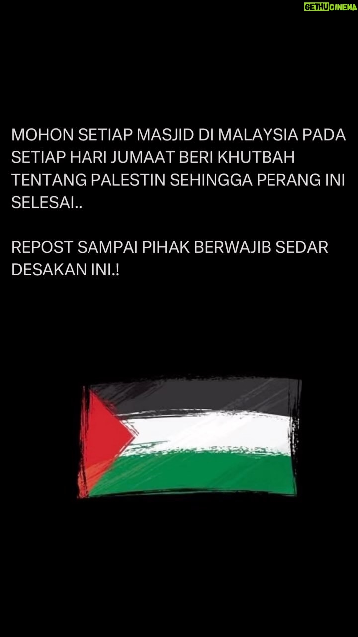 Amerul Affendi - 6.5K Likes - Apalah gunanya khutbah yang diwajibkan untuk kita mendengarnya sebelum solat Jumaat jika tidak dimanfaatkan sebaiknya..
Pemimpin yang diberi amanah untuk melaksanakannya.. amanah lah dalam menjalankannya.. Jangan takut dengan zionist israel serta sekutunya yang cuba mendiamkan dunia atas kezaliman yang dilakukan..
#FreePalestine
#SaveGaza