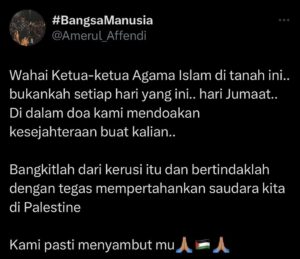 Amerul Affendi Instagram - Salam CINTA, Kaseh dan Sayang..

Jika ini  di anggap sembah derhaka buat mu.. Ku mohon maaf terlebih dahulu.. bukan itu niat ku.. 

#DemiMasa 
#FreePalestine
