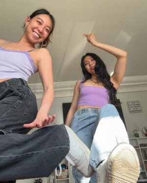 Ami Park Instagram - Back when we were the only two Korean girlies in our grade and it wasn’t really cool to embrace our Koreanness— and now our childhood nostalgia takes us straight to proudly embracing our Kpop, Kimbaps, Kdramas, and Korean skincare✨✨ #koreangirlgroup #koreanpride