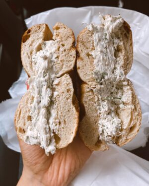 Ami Park Instagram - NYC 🥯 it’s been 2 years too long (insert GlutenEase extra strength💊🙃) 

#tompkinssquarebagels #nycbagels #bagelsbagelsbagels