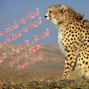 Amin Zendegani Instagram - تبریک به مام وطن ایران
تیم ملی تا همیشه تاریخ متعلق به مردم ایران است.