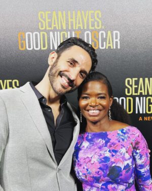 Amir Arison Instagram - Acting Professional. 
Best time @goodnightoscar Opening night.  Saw so many old pals and new ones.  The show is must see!  I wanna see it again just to catch all the jokes I missed cuz i was still laughing at the previous joke. @seanhayes is a tornado of talent... again must see, congrats to all involved 🙌🏼
📸 Tricia Arnold. Bruce Gilkas. LaChanze. Jackie. Selfies.