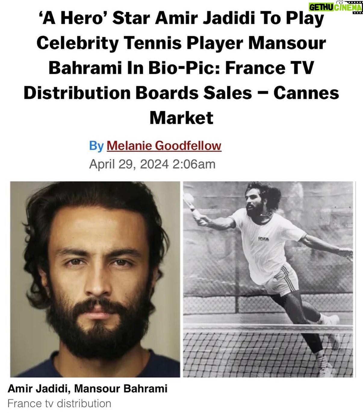 Amir Jadidi - 49.9K Likes - mansour🎾🎬
💚🤍❤️
.
.
.
#mansour #mansourbahrami #amirjadidi #movie