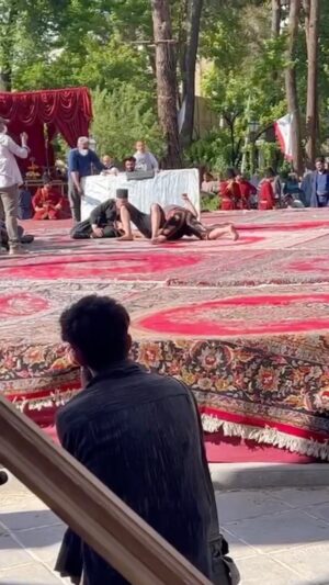 Amirhossein Fathi Instagram - پشت صحنه
#جیران 
#فیلمبرداری 
#series 
#کشتی 
#کشتی_پهلوانی 
@mohammad__miran 
#آقا_برزگر