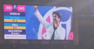 Amit Mishra Instagram - Singing my heart out for incredible people at the World Cup final big match of India VS Australia! 🎤 
The energy was electric, Singing for you all was an absolute joy. Grateful for this unforgettable experience to Perform at Shree Narendra Modi Stadium(Gujrat)! 🌟
Thank you Pritam da and ICC🙂🙏🏻❤️

#indiavsaustralia #indiavsaustraliafinal #cricketworldcupfinal #amitmishra #singeramitmishra