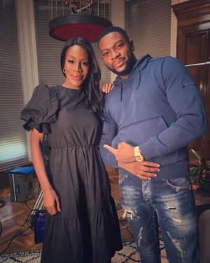 Amma Asante Instagram - On set today with the B I G talent that is @realrapman 👀 Stay with me for where, why, what‼️💃🏾