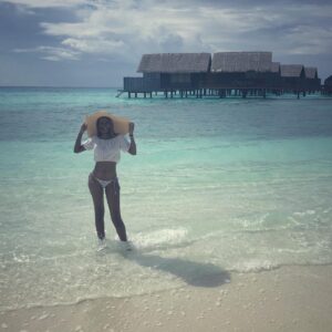 Amma Asante Instagram - Missing travel, vacations, countries, cultures, people!!! Thank God for pics and memories.  #LondonLockdown2point0 #Throwback #Maldives 2019
