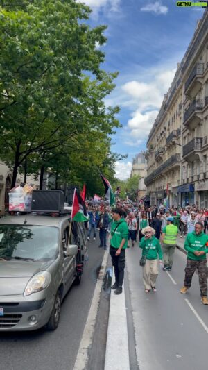 Amr Waked Instagram - #Gaza in #Paris now