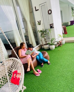 Amrapali Gupta Instagram - Before heading towards my work I tried to spend some time with my son/cutie/life/gudda baccha❤️
