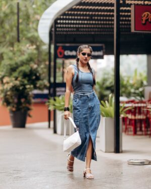 Amritha  Menon Instagram - “..Be you… The world will adjust..”
 Styling & Mua @iamamrithamenon 
Hair @_a.more__