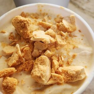 Amy Bouzaglo Instagram - Seafoam Crunch Vanilla Bean Ice Cream