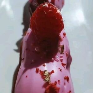 Amy Bouzaglo Instagram - Mini assorted #eclair #lovebites #minidesserts #Valentines