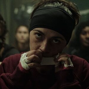 Amy Forsyth Instagram - Our baby may be three but she’s makin’ moves. 
The Novice. Out now on Netflix.
