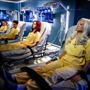 Amy Gumenick Instagram - Whether we’re fighting off Vigilantes or searching for the best late night snacks, @kellyhu makes it a party! Please join me in wishing her a very #HAPPYBIRTHDAY!! 🥳 #arrow #flashback #beautyrest #cupid #chinawhite #girlpower #ogsuicidesquad #ghostinitiative #productionstill #bts
