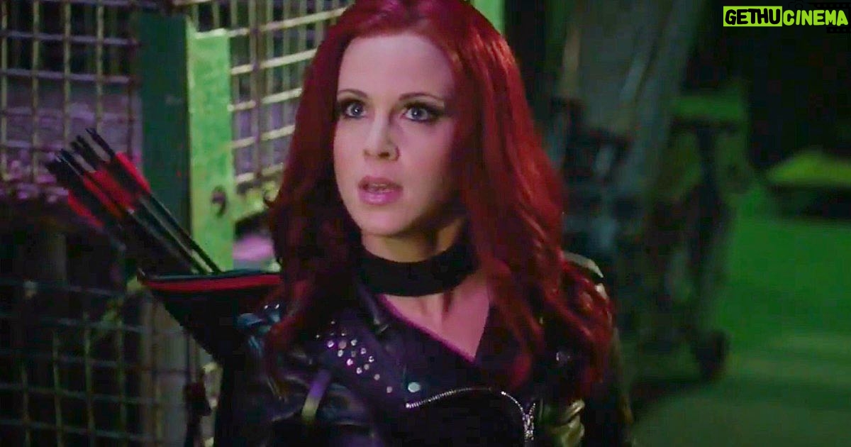 Amy Gumenick - 1.7K Likes - Lesson for the day: don’t upset the leprechauns. 🌈🍀
.
.
.
#stpatricksday #lucky #redheadsdoitbetter #clover #productionstill #arrow #cupid #carriecutter #youvebeenwarned #throwbackthursday #tbt @cw_arrow