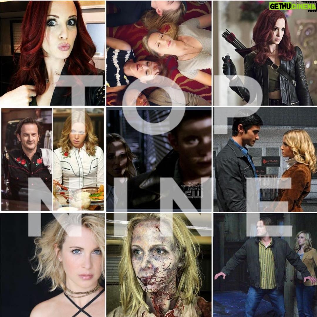 Amy Gumenick - 1.4K Likes - #2018: Thank you for the memories. Special cameos by @dicksp8jr @jensenackles @jaredpadalecki @kathrynnewton @ruthie_connell @mattcohen4real @bigeswallz 🔮#top9 #mostliked #yearinreview #newyear #supernatural #arrow #birdboxmovie #topnine2018