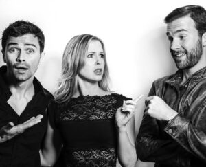 Amy Gumenick Instagram - You think YOUR family is complicated?! 🤯 @thephotocouk  @cw_supernatural @mattcohen4real @gilmckinney #throwbackthursday #spnfamily #supernatural #reminiscing #familybuisness #reunion #tbt