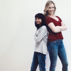 Amy Gumenick Instagram - A few weeks ago, I had the honor to mentor another amazing young lady with @theartofelysium #GirlTalk! Together, these girls defy odds and learn to embrace and celebrate their beautiful uniqueness. Something we all learn from! 💕 #artheals #buddy #mentor #girlpower #aoe #inspiration #fbf