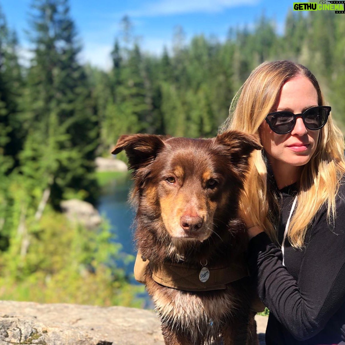 Amy Gumenick - 1.4K Likes - Breath.🌳 #girlsbestfriend #natureismytherapy #getoutside #adventure #hiking #rescuedogsofinstagram #seattle