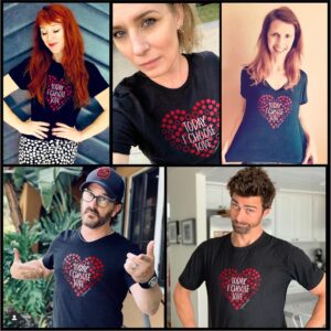 Amy Gumenick Instagram - I have some really nice friends. They all #chooselove. Do you? 🙌🏻 #gratitude #giveback #spnfamily #supernatural #moretocome @shopstands @leukemialymphomasociety @ruthie_connell @juliemcniven @samsmithgrams @dicksp8jr @mattcohen4real