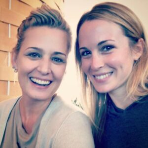 Amy Gumenick Instagram - The airport: where time and space have no limit; where the #MarysCollide💥 @samsmithgrams  #vortex #weonlyhangoutinairports #supernatural #spnfamily #marywinchester #nomakeup #lax #yvr