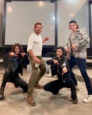 Amy L. Workman Instagram - you’d think for people who make a living on camera we’d be better at posing