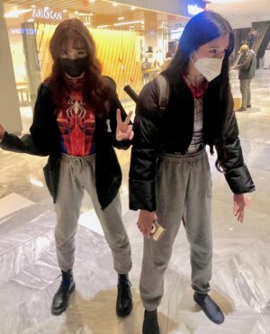 Amy L. Workman Instagram - superhero by day. lost in the mall by night