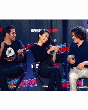 Amy L. Workman Instagram - - thank you @stylisttyronmayes for not letting me go on stage dressed as spiderman

- thank you @vincemattis for being as nervous as I was

- THANK YOU NEW YORK COMIC CON