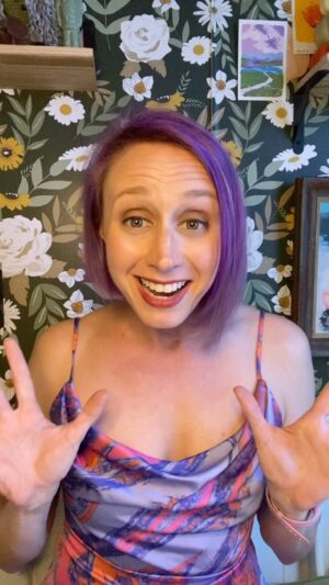 Amy Vorpahl Instagram - Ok LFG German tongue twister rap! I spent about 4 weeks of free time learning @bodowartke & @martifischer’s Barbara Rhubarb Bar. In German. Even though I don’t speak German and those Rs are hard. I don’t know why I did it. I can’t remember anything that I committed to this hard just for fun. But here it is in all its glory. I just heard it and sort of went feral. Like I can’t die and not have had that song come out of my mouth 🤷🏼‍♀️ 

It was so fun to learn! I think my accent is fairly good even though I can still hear things I want to work on!

Anyway, I’m playing this song and others I wrote about D&D with @professorshyguy at Gen Con so buy your tickets! I also roped him into building a track AND doing it as a duet with me. He is excited and scared to learn it. He should be 😏 😈!

Thanks for the great song and good vibes @bodowartke & @martifischer … haven’t decided if I’ll go down the rabbit hole for part 2 yet!