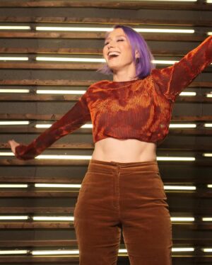 Amy Vorpahl Instagram - My hair is now purple, and I shot with @camriceproductions to celebrate! 
.
Best pics at shop on my patreon, link in bio: @vorpahlsword 
.
Best decision I ever made to trust @ciciandersen with my locks! (She did the cut, color, AND the HMU for this shoot because she believes in meeeee!)