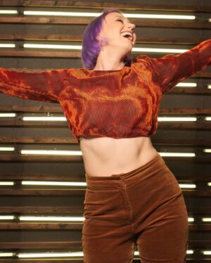 Amy Vorpahl Instagram - My hair is now purple, and I shot with @camriceproductions to celebrate! 
.
Best pics at shop on my patreon, link in bio: @vorpahlsword 
.
Best decision I ever made to trust @ciciandersen with my locks! (She did the cut, color, AND the HMU for this shoot because she believes in meeeee!)