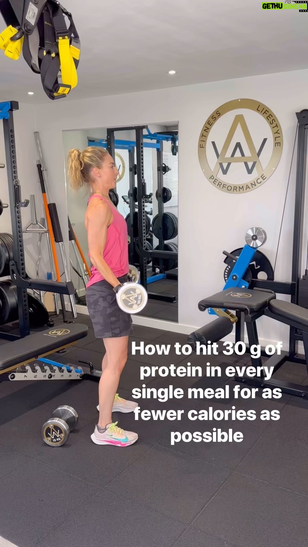 Amy Williams - 123 Likes - Fuel your fitness journey with the power of protein! Whether you’re aiming to shed those extra pounds, maintain your weight, or maximize your workouts, protein is your secret weapon. Here are 5 simple ways to sneak in 30g of protein into every meal without packing on the calories (rough guides):
1️⃣Chicken Breast: 100g = 31g protein & packs a punch with 165 calories, providing lean protein to keep you feeling satisfied and energized throughout the day.
2️⃣Lean Mince: 100g of turkey mince = 27g protein and 203 calories, offering a flavorful alternative to beef while still delivering the protein punch you need.
3️⃣Tuna: 100g = 28g protein and 130 calories . Packed with protein and low in calories, tuna is a convenient option for busy moms on the go, perfect for salads, sandwiches, or wraps.
4️⃣Egg: 5 eggs is 30g of protein and 390 calories. Swap whole eggs for egg whites to cut down on calories while still enjoying a protein-packed breakfast or snack option.
5️⃣Protein Powder: Shake up your routine with a protein powder boost, perfect for post-workout recovery or as a convenient meal replacement option.
Each of these protein sources offers unique benefits to support your fitness goals, whether it’s building lean muscle, curbing cravings, or fueling your active lifestyle.
Ready to take your nutrition to the next level? Join my online program for personalised guidance, tailored meal plans, and expert support to help you smash your goals, one protein-packed meal at a time.
#FitMum #ProteinPower #NutritionGoals #transformation #NutritionGoals #fitfam #onlinecoaching #onlinetraining #trainingtips
