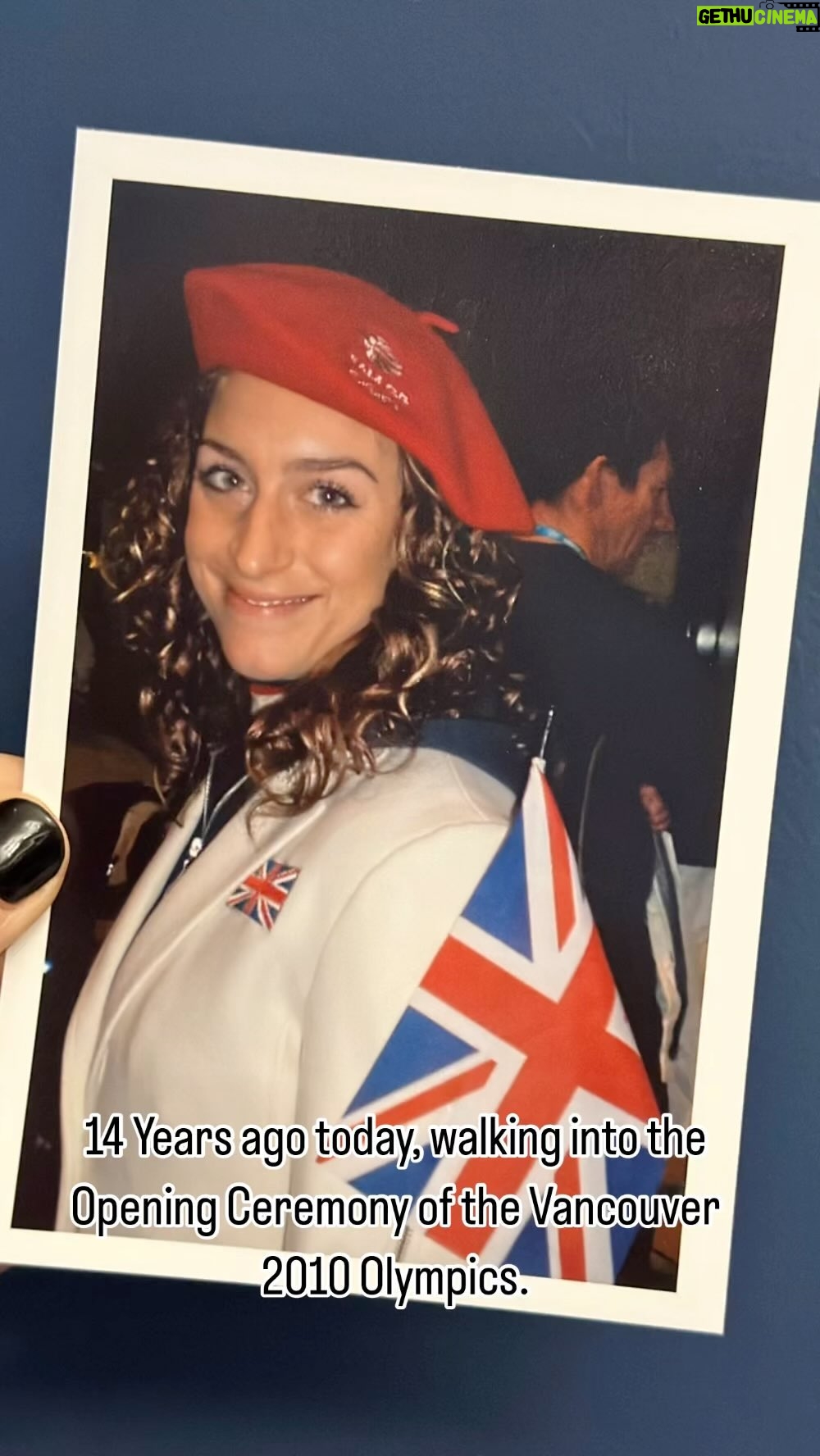 Amy Williams - 738 Likes - 14 Years ago at the opening ceremony of the Vancouver 2010 Winter Olympics. Walking into the stadium behind our 🇬🇧flag with @teamgb feeling so proud, realising I was with the best of the best in the World about to compete for my nation. #memories #olympian #olympicopeningceremony #vancouverolympics