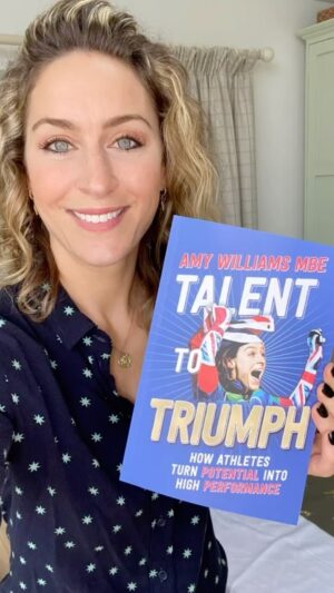 Amy Williams Instagram - Stuck for stocking filler ideas? 🎅How about my book! Talent to Triumph: How athletes turn potential into high performance. 
✨
Talented athletes across all sports don’t always go on to fulfil their true potential. The ratio of those that do, compared to those that don’t is incredibly small. 
You mightn’t have found the right sport for you, you might have faced setbacks, barriers, bad luck or lack of facilities, or have the knowledge required to optimise your performance, look after your wellbeing or take a long-term approach to your sporting journey. 
✨
This book is the answer! I guide you through your entire sporting journey, using my own experiences & those of some of Britain’s greatest athletes to help you turn your talent into your triumph. 
✨
You’ll learn about mindset, confidence, teamwork, overcoming barriers & setbacks, dealing with injuries, longevity, training & preparation, talent identification schemes, maximising competition/match day outcomes & much more besides. 
✨
Featuring original insight from elite performers across many sports & other relevant fields, including @beckadlington @skigrahambell @freddieburns @mariacostellombe @jason_carl_fox @helenglovergb @sallygunnell @colinrayjackson @jadejonestkd @thegirlonabike @elliesimmonds @damesarahstorey @hannahwhiteuk & @profgregw (and many more top athletes!).

Talent to Triumph is your full guide to maximising your sporting talent, whatever it may be.

Buy from my link in bio for a personalised and signed copy 🖊️ 📖!

#stockingfiller #sportsbook #HealthyHabits  #olympicathlete #sportspsychology