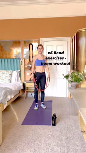 Amy Williams Instagram - Want to workout from home with just an exercise band? These cheap workout tools are a fab way to get a good muscle burn 🔥 from the comfort of your own home. 
Not everyone has time to go to a gym, especially with a busy family life with young kids, juggling work and the weekly juggle!

⭐️80% of my online clients want home workouts using just bands and maybe a few dumbbells. 
⭐️They workout 3-4 times a week.
⭐️20-40 min max session length.
⭐️Combined with good nutrition & meal plans.
⭐️All are starting to feel and see results after 3 months 👊🏻, and I couldn’t be prouder.

👉🏻Want me to train you? Well take the leap and let’s embark on a journey together that will leave you stronger, healthier, and more empowered than ever before.
Get in touch DM me or click link in bio for my online coaching enquiry form 👊🏻.

#onlinecoaching #onlinetraining #transformation #trainingtips #fitfam #bandworkouts#homeworkout