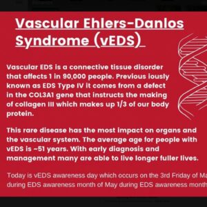 Amy Yasbeck Instagram - #redsforveds #veds #vedsawarenessday #vascularehlersdanlos