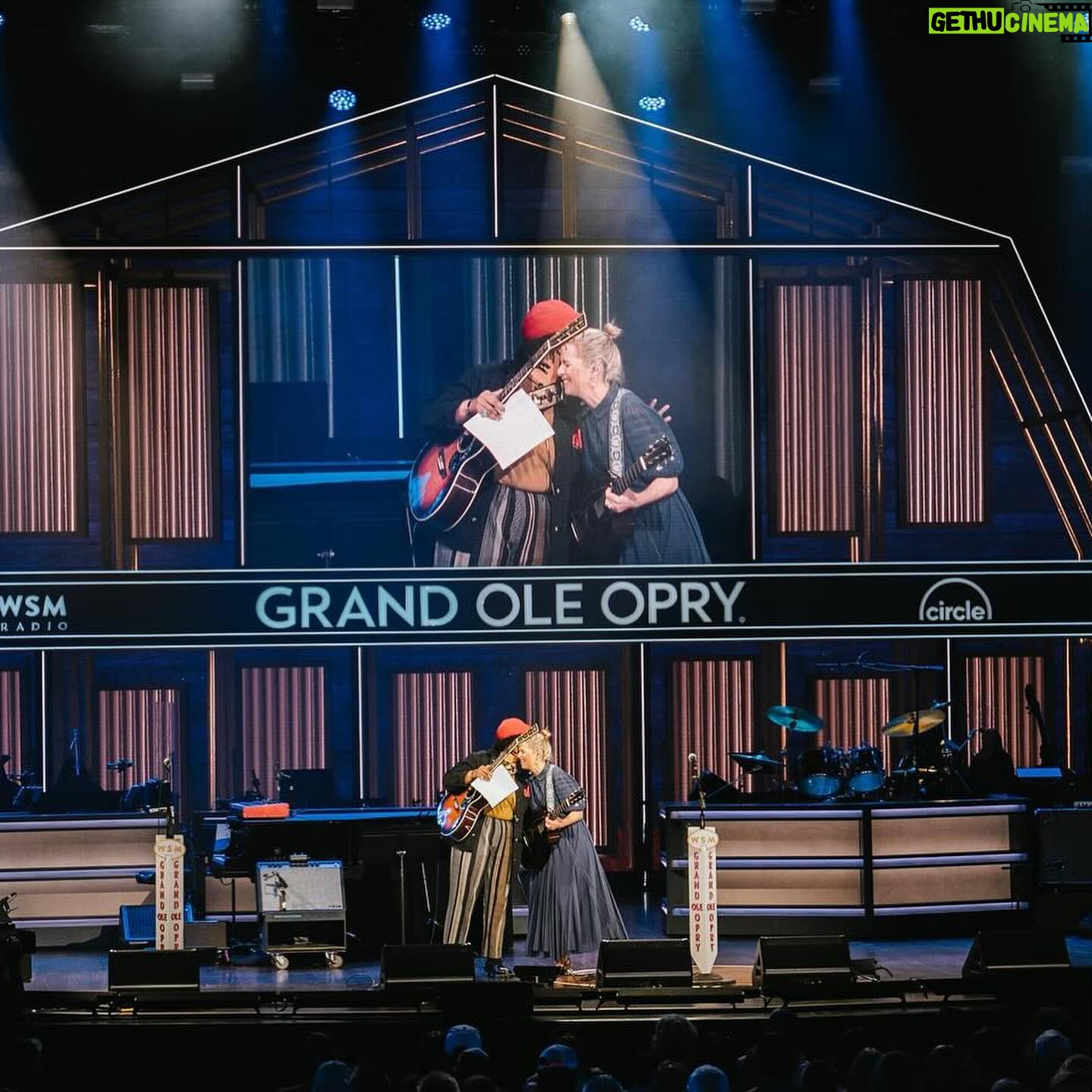 Amythyst Kiah - 612 Likes - Another wonderful night at the @opry! Thanks @aoifemaria for inviting me to play guitar with you on “All My Friends”. It’s such a beautiful song. It was an honor to share the stage with you!
📸’s 1 & 2: @noahtorralba