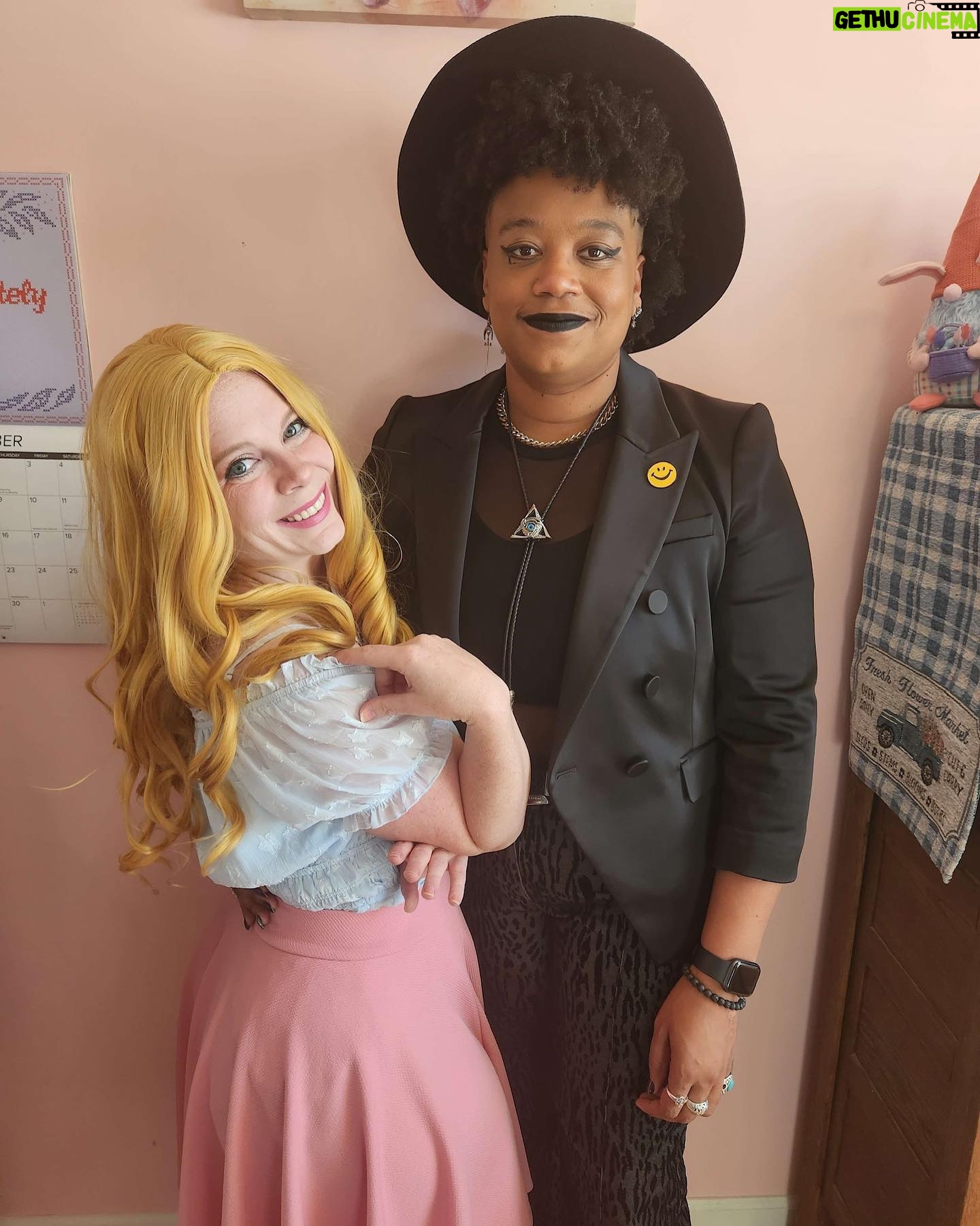 Amythyst Kiah - 766 Likes - Death of the Endless (Neil Gaiman) and Haley From Stardew Valley. The fanfic we all need. 💅 💀 #halloween
