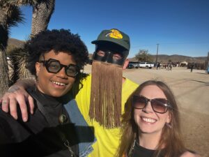 Amythyst Kiah Instagram - The desert looks good on us 😎 . Thank you @orvillepeck for being the sweetest and for a great weekend. 🤠