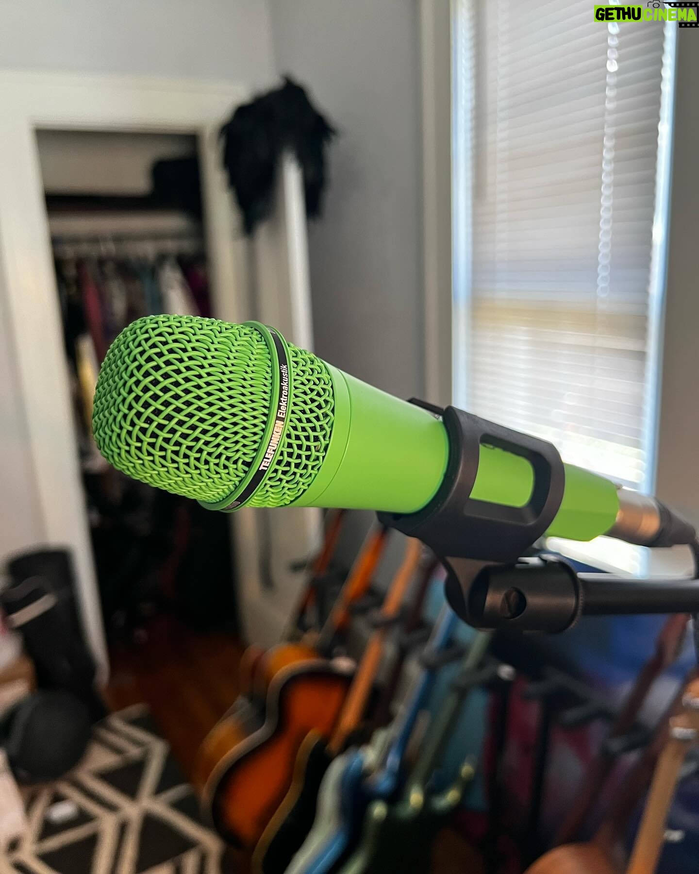 Amythyst Kiah - 393 Likes - Stoked about my @telefunken_mics M80 mic! Figured I just had to try it out at home before taking it on the road this week. See yāall at @bigearsfestival in Knoxville. š¤āš¾