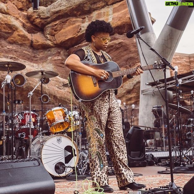 Amythyst Kiah - 2.1K Likes - @redrocksco….. a monumental moment! I really appreciate @dispatchmusic asking me to open their show with the @coloradosymphony. It was a real honor to be on that stage! 🏔️🎶
📸: @glennrossphoto
