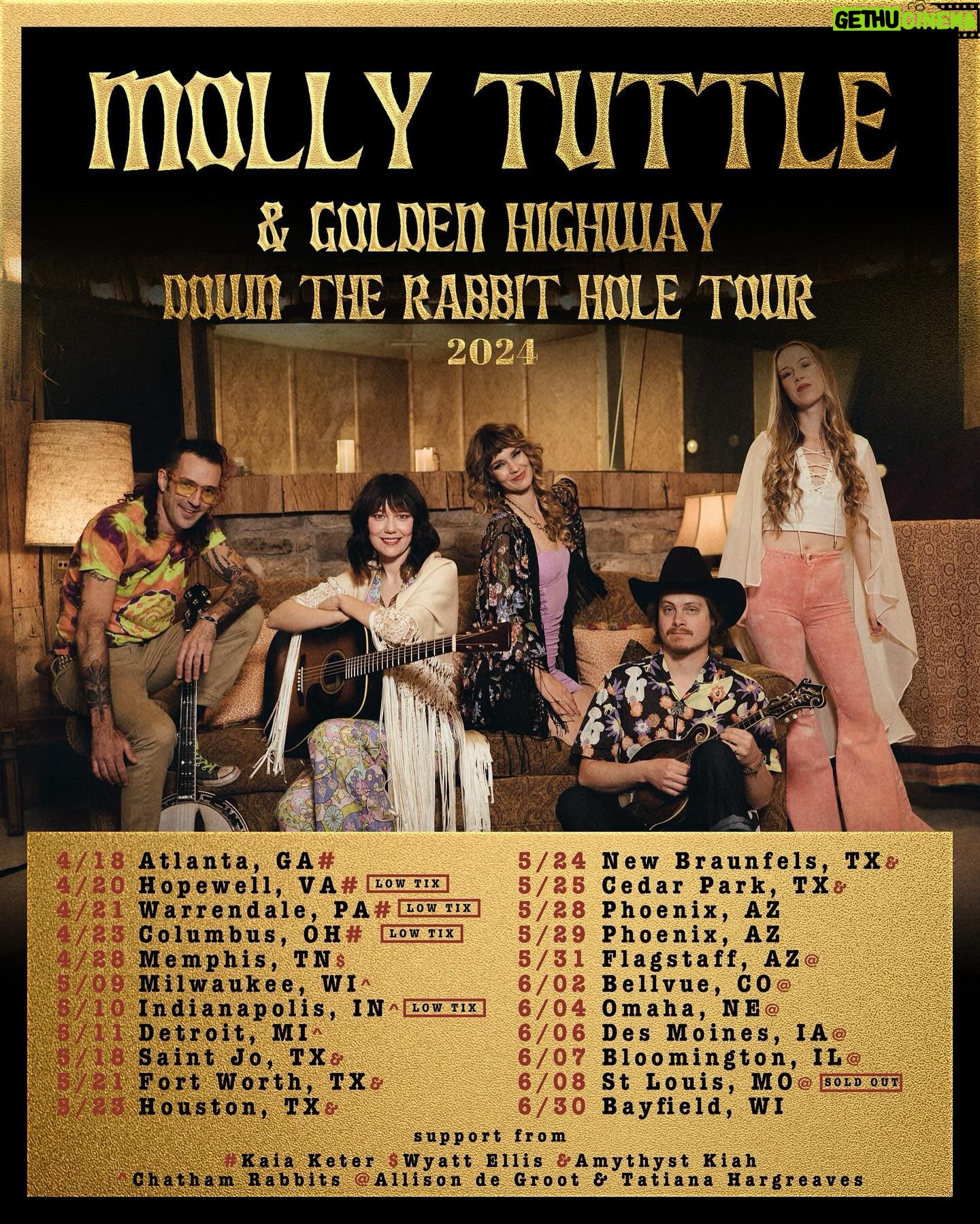 Amythyst Kiah - 392 Likes - Thrilled to be playing some shows with @mollytuttleĀ in the great state of Texas this coming May! See yāall out thereāš¾
šø @cowtownchad
