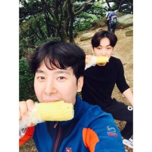 An Woo-yeon Instagram - 청계산,옥수수
