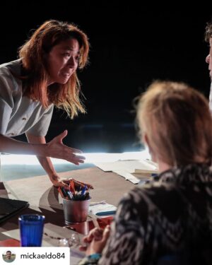 Ana Bustorff Instagram - Posted @withregram • @mickaeldo84 Mais registos de “A Nossa Vida”, segundo episódio do díptico “Episódios da Vida Selvagem”, que estreámos no @cineteatrolouletano no sábado 11 de Março 

EPISÓDIOS DA VIDA SELVAGEM [Díptico]
“A minha morte” (1º episódio) 
“A nossa vida” (2º episódio)

Texto, encenação | Mickaël de Oliveira
Interpretação | (1º episódio) Siobhan Fernandes
(2º episódio) Ana Bustorff, Afonso Santos, Beatriz Maia, Diana Sá, Jani Zhao, Luís Araújo,  Paulo Pinto e Siobhan Fernandes
Assistência de encenação | Rita Morais
Desenho de Luz | Rui Monteiro e Teresa Antunes (assistência)
Sonoplastia e composição | Rui Lima e Sérgio Martins
Cenografia | (1º episódio) Sara Coimbra Loureiro, (2º episódio) Eric Costa
Figurinos | Sara Coimbra Loureiro
Formador “Daqui para a Frente” | Romeu Costa
Produção | Francisco Leone (direção), Armando Valente (executiva e técnica), Mariana Sá Campos (assistência)
Comunicação e Imprensa | Sara Cavaco
Fotografias | Bruno Simão
Produção | Colectivo 84

Co-produção | @teatroacademicodegilvicente  @cineteatrolouletano @teatrojlsilva @teatroaveirense @oespacodotempo @teatro_viriato @teatronacionalsaojoao 
Apoios | Pólo Cultural das Gaivotas / Residências da Boavista (@camara_municipal_lisboa), @oskarandgaspar, @laboratorio.pt , Avitel
Apoio da @dg.artes - Secretaria de Estado da Cultura
Parcerias | (1º episódio) @crl_centraleletrica 
M/14 - Dur. (1º episódio) 60min, (2º episódio) 110min.

@siobhanfernandes @bustorffana @afonsinhodocondado @beatriz.maiaa @dianampsa @janizhao @luisalmaraujo @paulopintoactor @ritapintomorais @francisco_leone @that.campos @ass_coimbra @rui.monteiro @teresa_antoons @lima5rui @sergio_martins @ericdacosta_ @brunosimao_on_video @colectivo.84 @romeucostactor